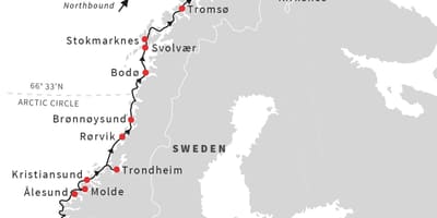 Žemėlapis bergeno (Norvegija light rail